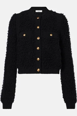 Chloé ChloÃ© Cropped tweed jacket