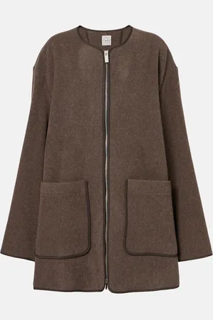 Totême Felted wool-blend jacket