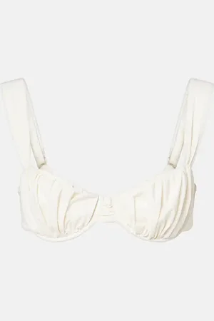 FAITHFULL THE BRAND Emily ruched bikini top