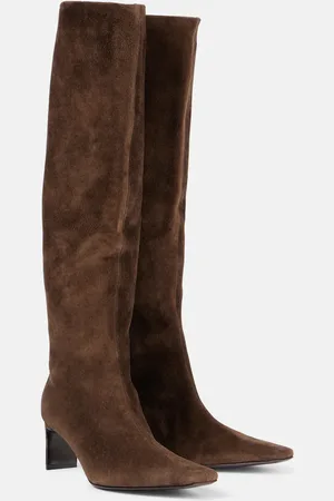 Khaite Ona 55 suede knee-high boots