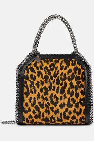 Stella McCartney Falabella Mini leopard-print tote bag