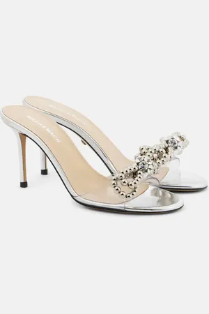 Mach & Mach Double Bow embellished sandals