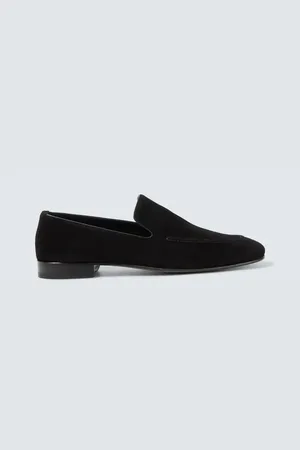 Manolo Blahnik Truro suede loafers