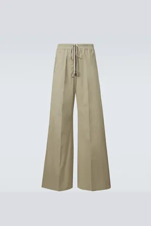 Rick Owens Bela cotton poplin wide-leg pants