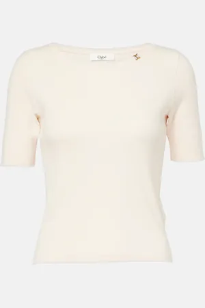 Chloé ChloÃ© Cotton jersey T-shirt