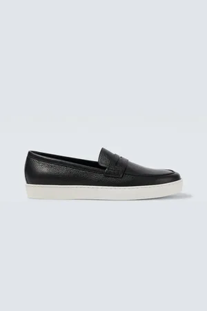 Manolo Blahnik Ellis leather loafers