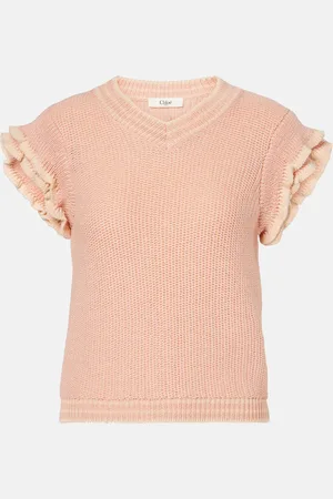 Chloé ChloÃ© Ruffled wool top