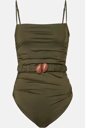 JOHANNA ORTIZ Ruched swimsuit