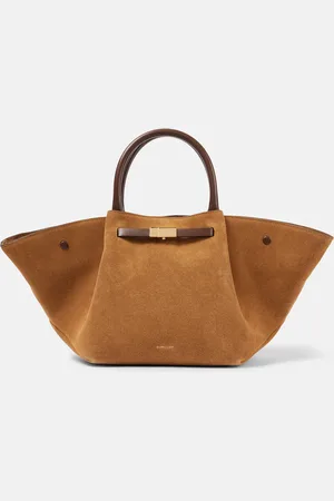 DeMellier New York Midi suede tote bag