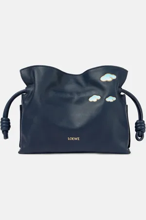 Loewe Flamenco Mini leather clutch
