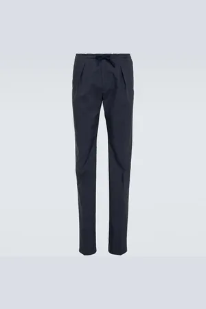 SLOWEAR Cotton-blend slim pants