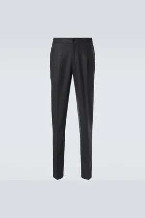 Rubinacci Virgin wool slim pants