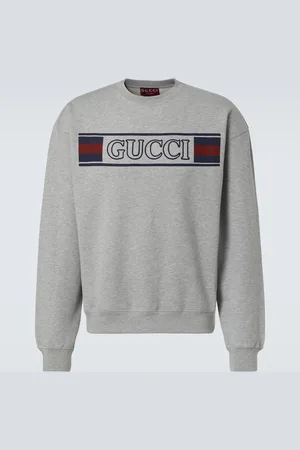 Gucci Web cotton jersey sweatshirt