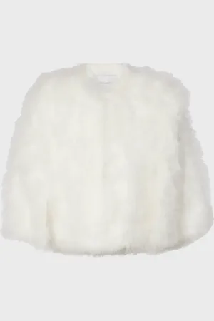 YVES SALOMON Feather jacket