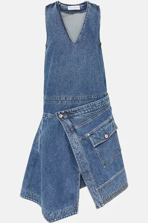 J.W.Anderson Denim wrap dress