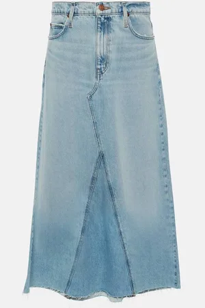 Frame Dorothy denim maxi skirt