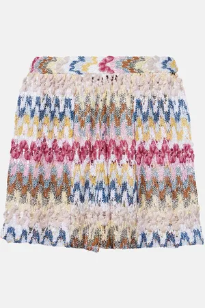Missoni Knitted lamÃ© shorts