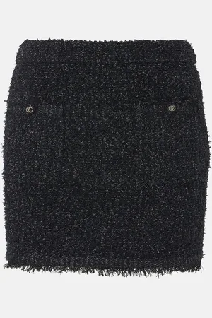 Gucci LamÃ© miniskirt