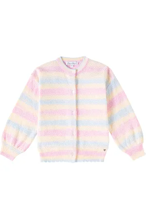 Tartine Et Chocolat Striped cotton cardigan