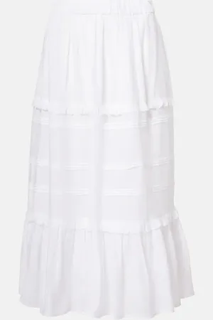 Marant Etoile Diya cotton-blend maxi skirt
