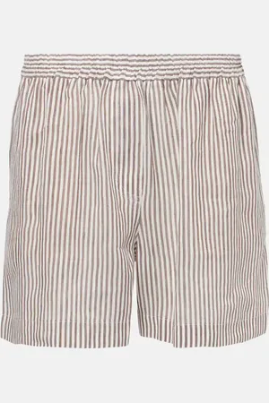 Brunello Cucinelli Linen and silk Bermuda short