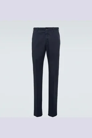 SLOWEAR Cotton-blend straight pants