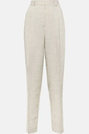 Totême Pleated tailored straight pants