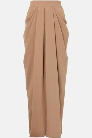 Max Mara Ridente pleated maxi skirt