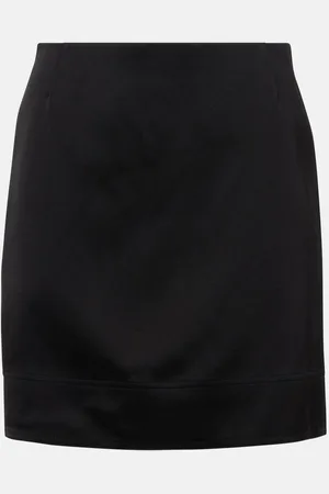 Totême Satin miniskirt