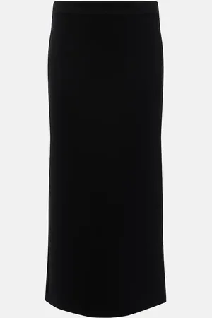 Max Mara Jersey midi skirt