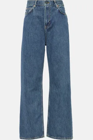 WARDROBE.NYC High-rise straight jeans