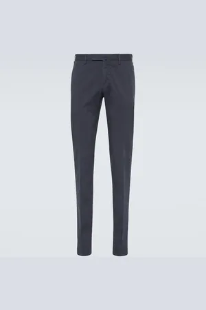 SLOWEAR Cotton-blend slim pants