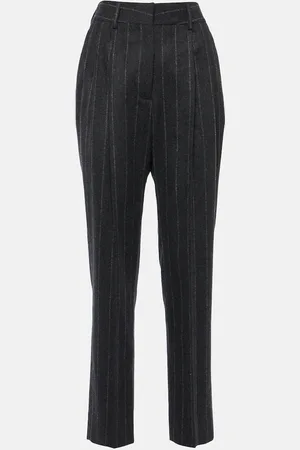 Blazé Milano BlazÃ© Milano Banker pinstripe wool straight pants