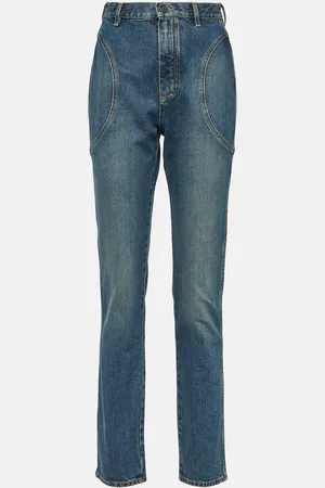 Alaïa AlaÃ¯a High-rise slim jeans