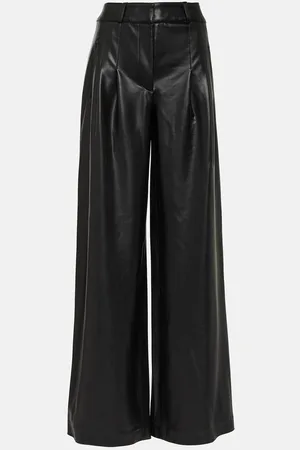 VERONICA BEARD Rennert faux leather wide-leg pants
