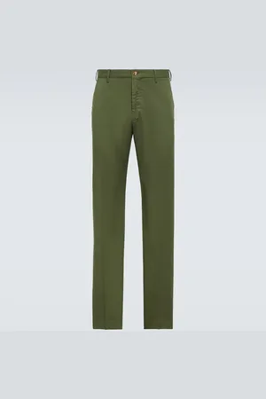 SLOWEAR Cotton-blend straight pants