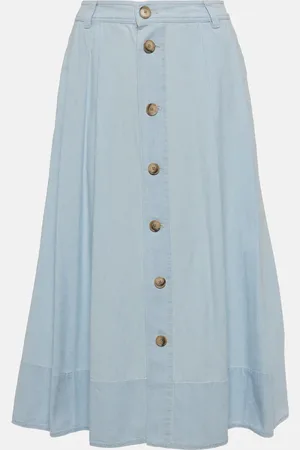 Ralph Lauren Chambray midi skirt