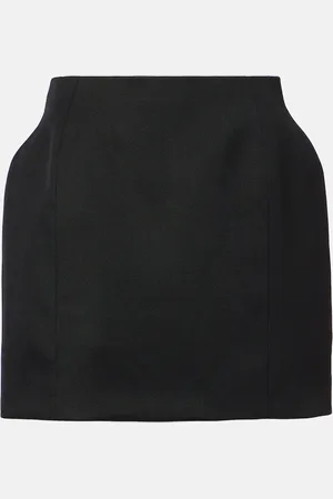 Balenciaga Wool gabardine miniskirt