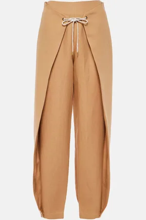 Loro Piana Marylen linen tapered pants