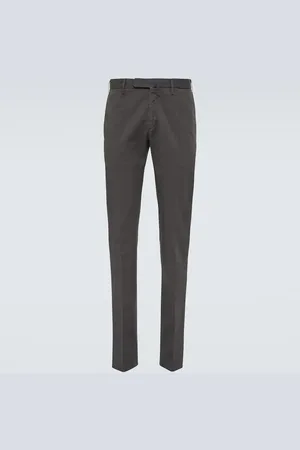 SLOWEAR Cotton-blend slim pants