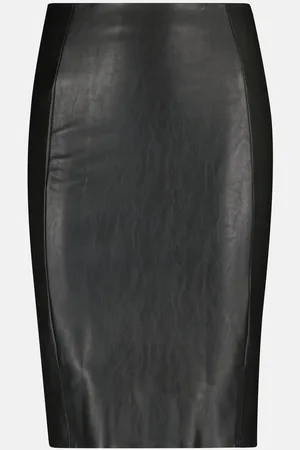 Wolford Jenna faux leather midi skirt