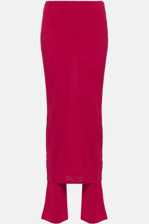 Alaïa AlaÃ¯a High-rise jersey skirt pants