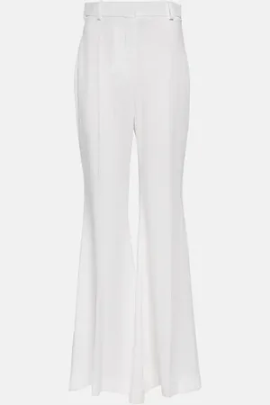 Nina Ricci High-rise cady flared pants