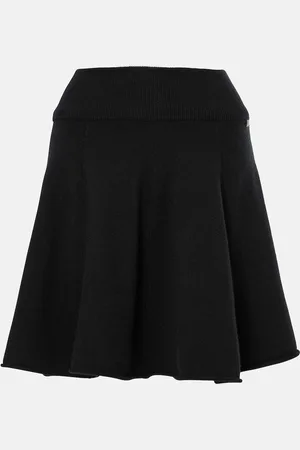EXTREME CASHMERE NÂ°379 Girl cashmere-blend miniskirt