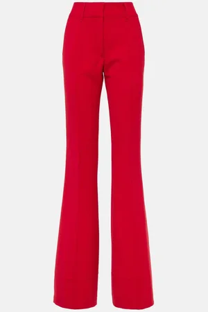 GABRIELA HEARST Rhein high-rise wool flared pants