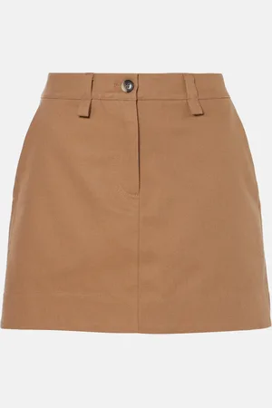 Proenza Schouler White Label Silas cotton-blend miniskirt