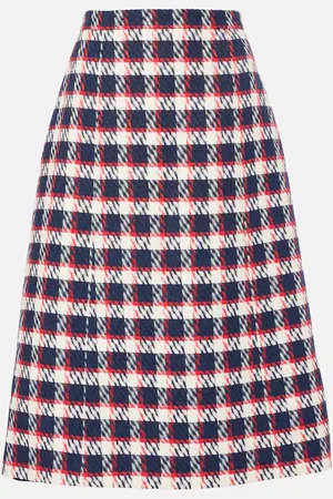 Carolina Herrera Tweed midi skirt