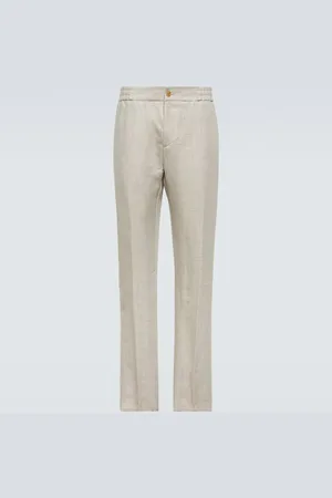 Etro Linen straight pants