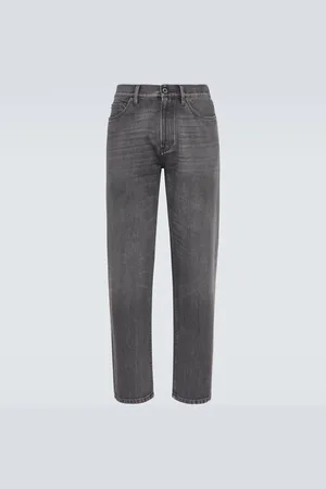 Ermenegildo Zegna Roccia faded straight jeans