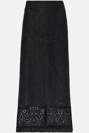 Proenza Schouler Jasmine floral lace maxi skirt